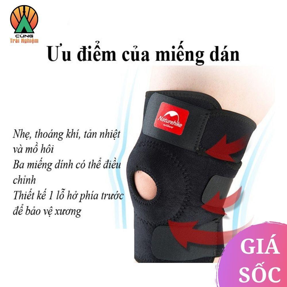 Băng Quấn Đầu Gối Naturehike Thiết Kế Gọn Nhẹ, Ôm Sát Đầu Gối, Hỗ Trợ Bảo Vệ Chân NH15A001-M