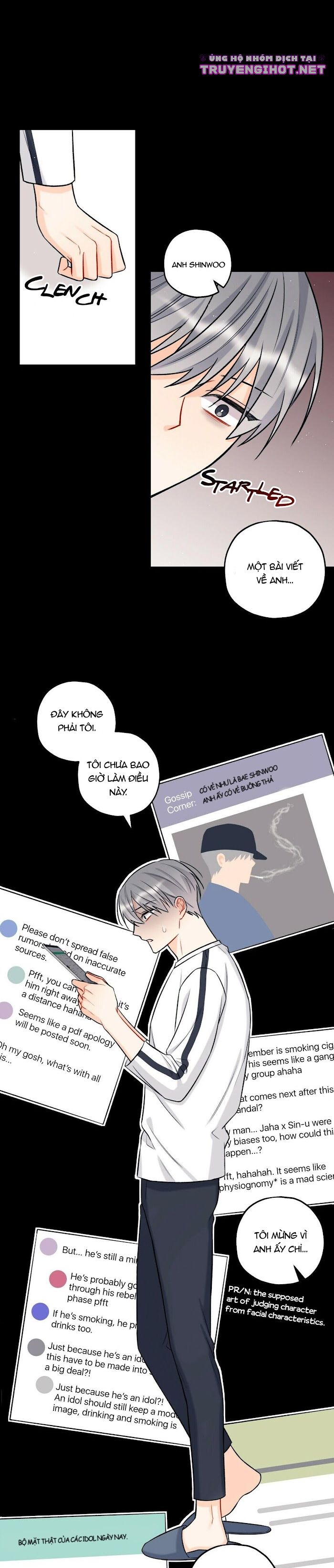 phía sau sân khấu chapter 20 21