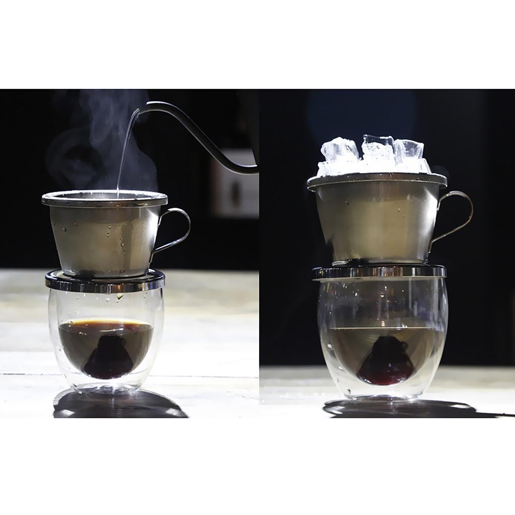 Drip Brewing Pot Coffee Dripper Coffee Filter Brew Coffee Pot Brewer Durable