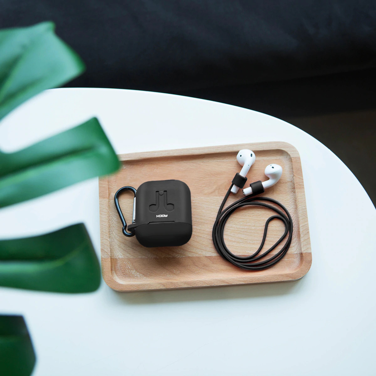 Bao case silicon cho Apple Airpods 1 / 2 hiệu Rock Carying Case - Hàng nhập khẩu