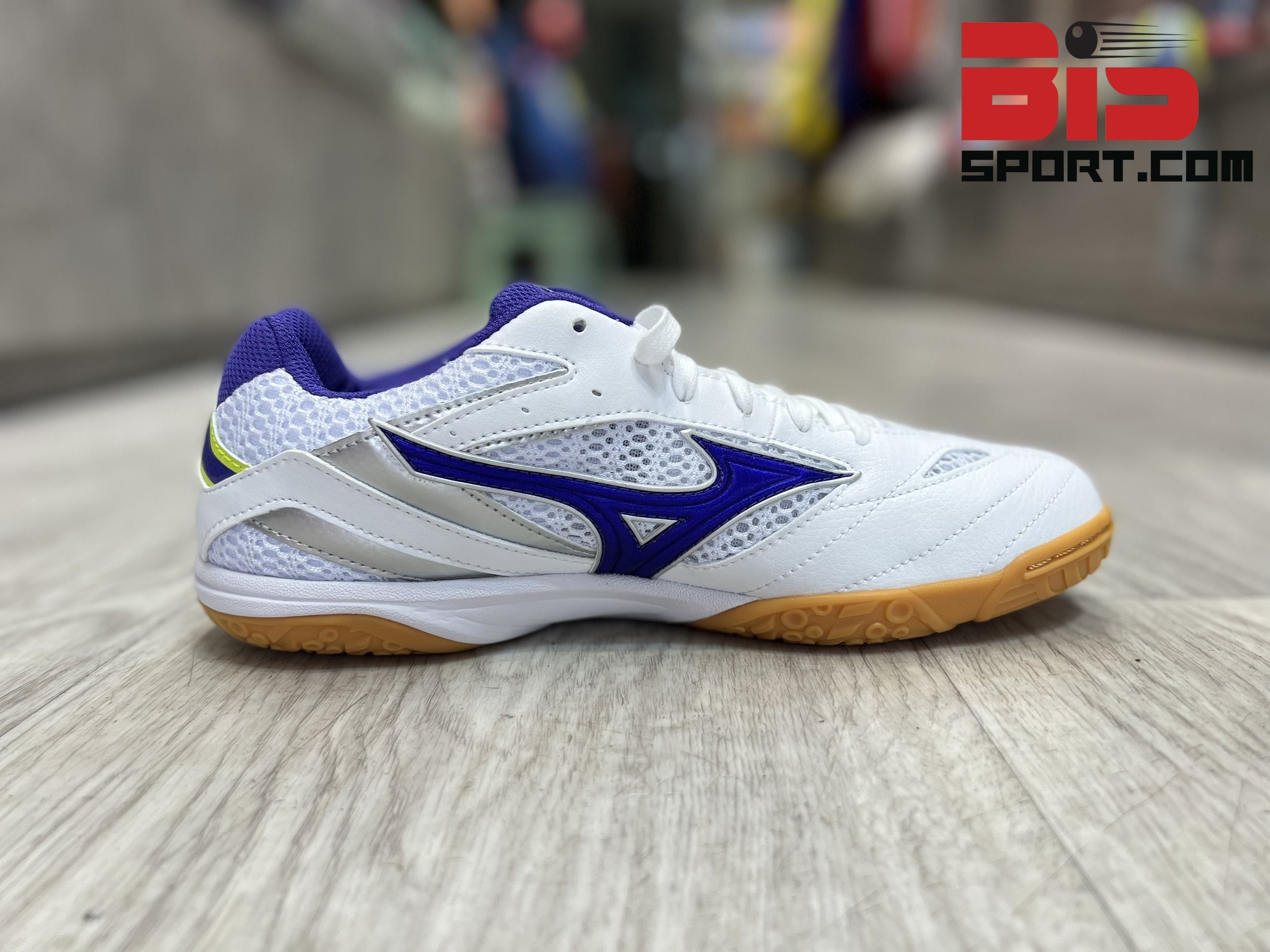 Hình ảnh Giày Bóng Bàn Mizuno Wave Drive 8 - Trắng Tím