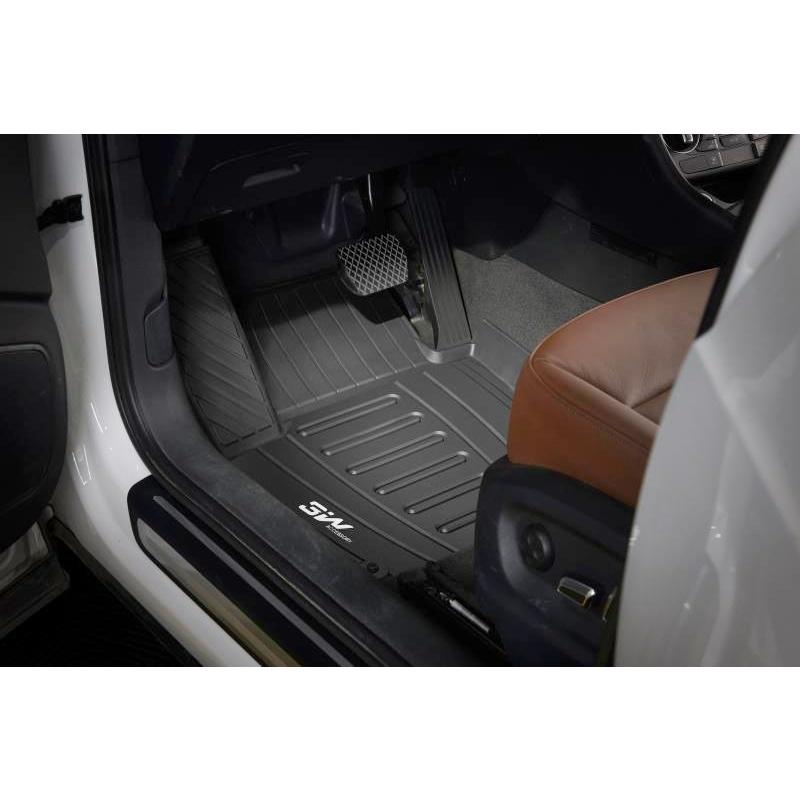 Thảm lót sàn xe ô tô Audi A3 2021 Nhãn hiệu Macsim 3W chất liệu nhựa TPE đúc khuôn cao cấp - màu đen