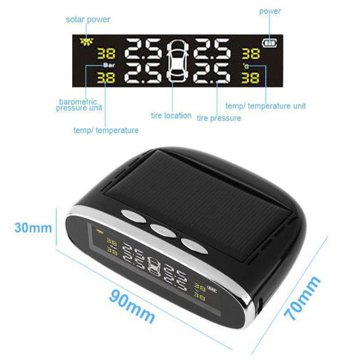 Cảm biến áp suất lốp van ngoài cho ô tô, xe hơi TS03X