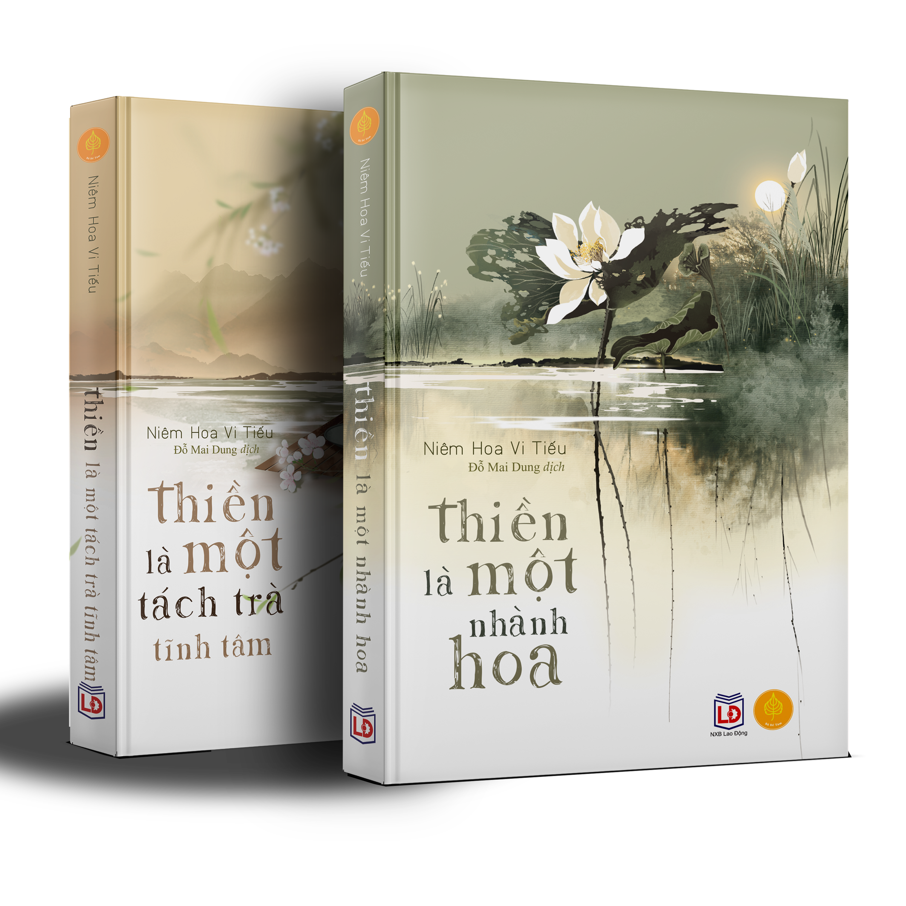 Bộ Sách : Một Tách Trà Thiền - Á Châu Books, Bìa Mềm, In Màu