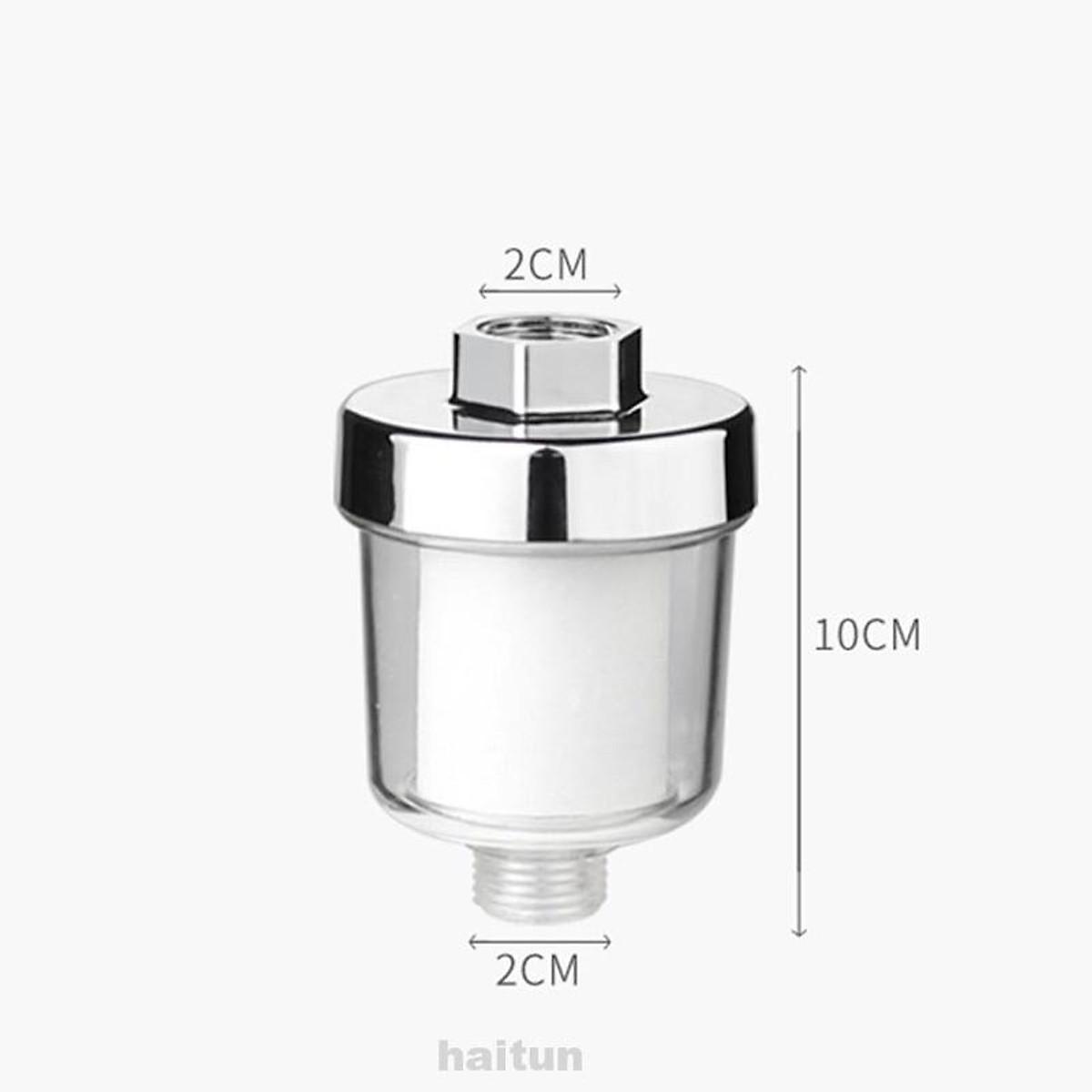 Bộ Lọc Nước Thô  Phi Ren 21mm Gắn Vòi Trực Tiếp, Củ Dưới Vòi Sen Giúp Lọc Cặn Bẩn Siêu Nhỏ Bảo Vệ Sức Khoẻ Cho Gia Đình