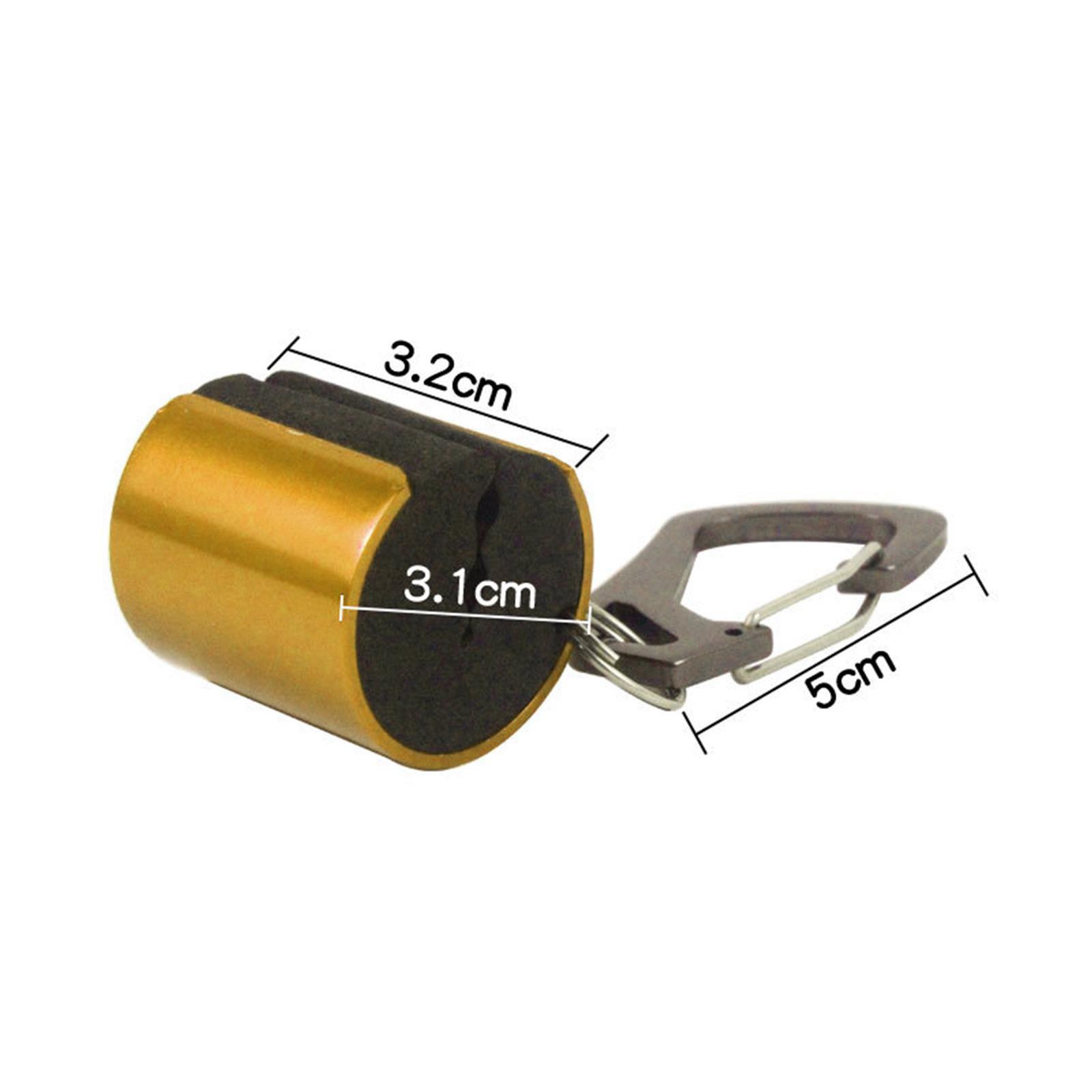 Portable Fishing Rod Holder Rod Clip Holder Fishing Supplies Accessories Golden