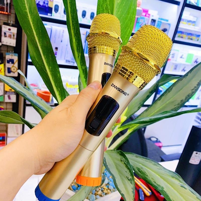 Bộ 2 Micro Karaoke Không Dây Đa Năng Cho Loa Kéo-Loa Amply