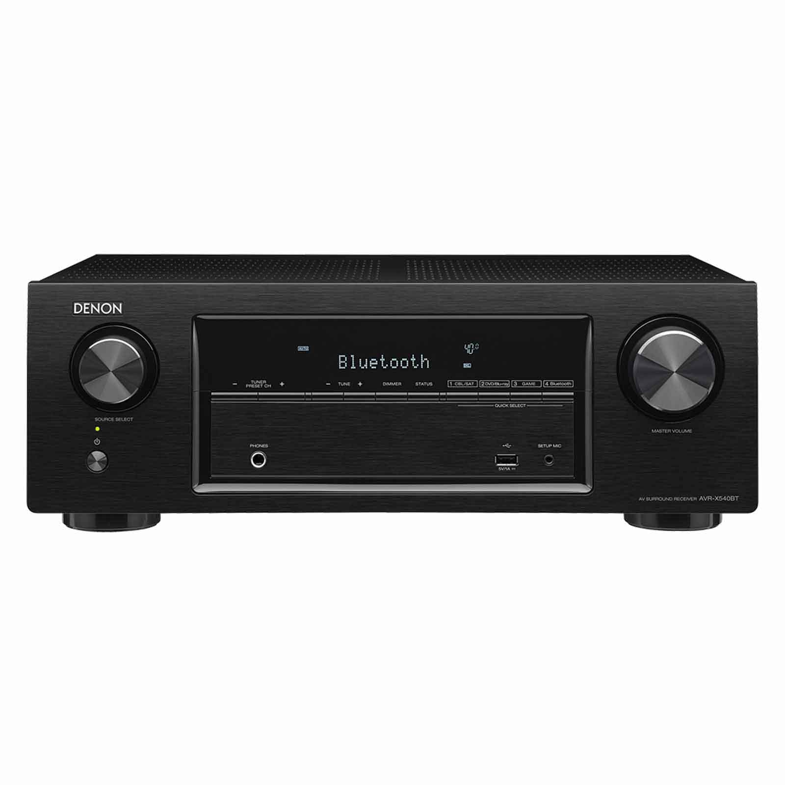 Ampli Xem Phim Denon AVR-X540BT HÀNG CHÍNH HÃNG NEW 100%