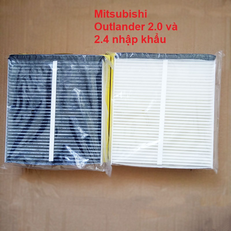 Lọc gió điều hòa cho xe Mitsubishi Outlander 2.4 và 3.0 nhập khẩu 2006, 2007, 2008 mã phụ tùng 7803A005 mã AC201J và AC201C