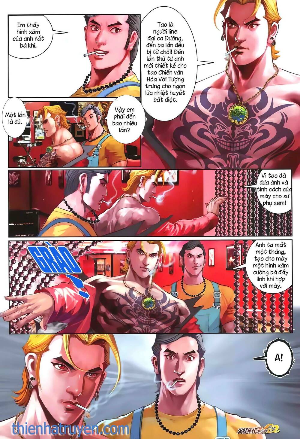 hỏa hồng niên đại hắc cốt đường chapter 1319 7