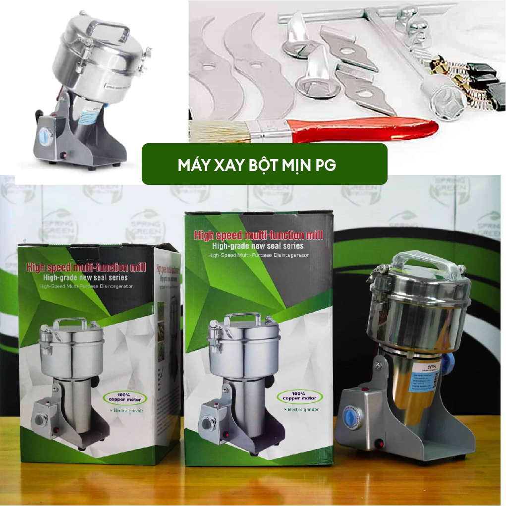 Máy xay bột mịn PG2500. Xay liên tục mạnh mẽ hàng đầu Việt Nam. Hàng chính hãng Thái Lan chất lượng cao.