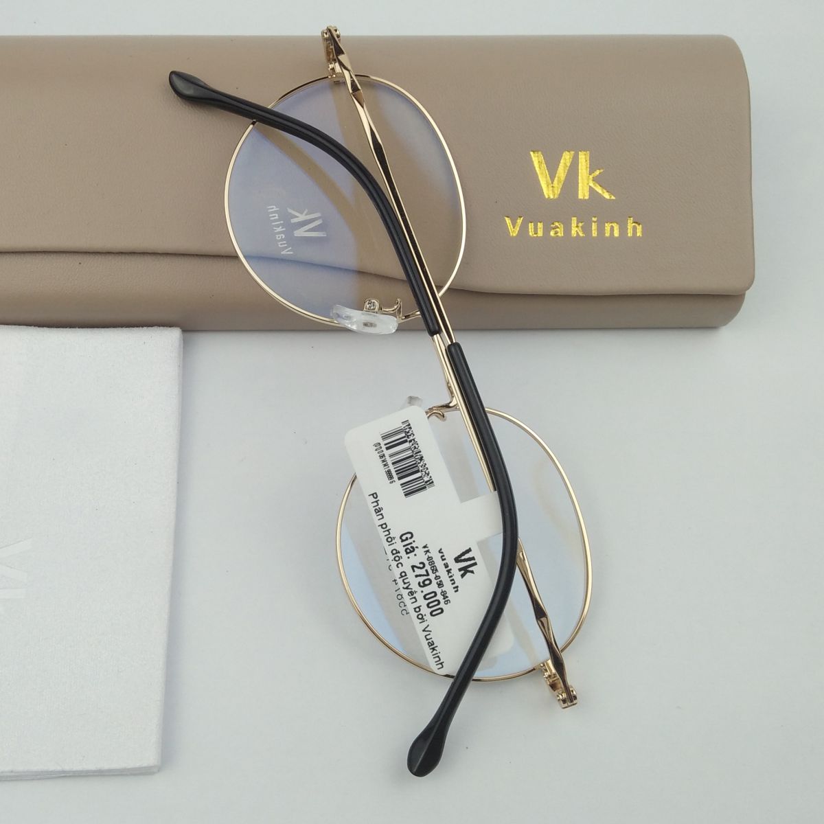 Gọng kính cận tròn thời trang VK-42
