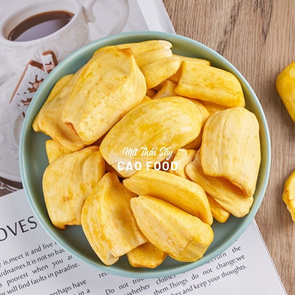 Mít thái sấy giòn CAO Food từ mít Thái tự nhiên 100% sấy giòn công nghệ cao, chất lượng ăn là ghiền!