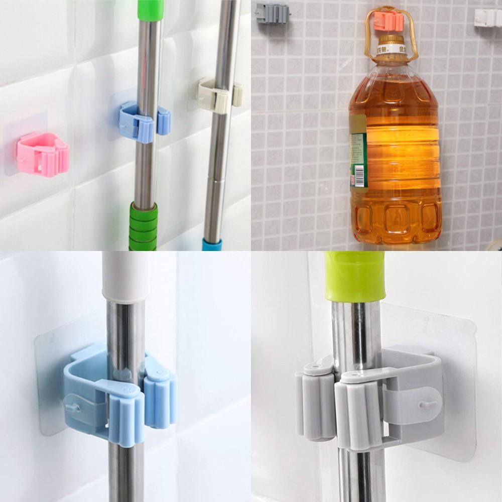 Kẹp Treo Cây Lau Nhà Gắn Tường Tiện Dụng Tiết Kiệm Không Gian