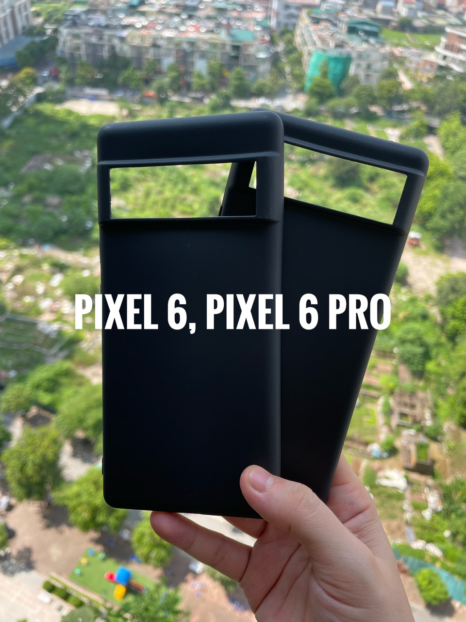 Ốp lưng dẻo cho Google Pixel 6, Pixel 6 Pro - đen cao cấp, chống bám vân tay