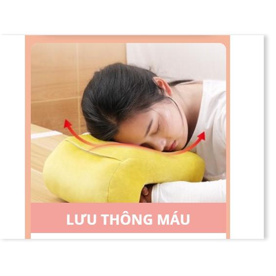 NAP-PILLOW GỐI NGỦ VĂN PHÒNG CHỐNG TÊ TAY Cao Cấp