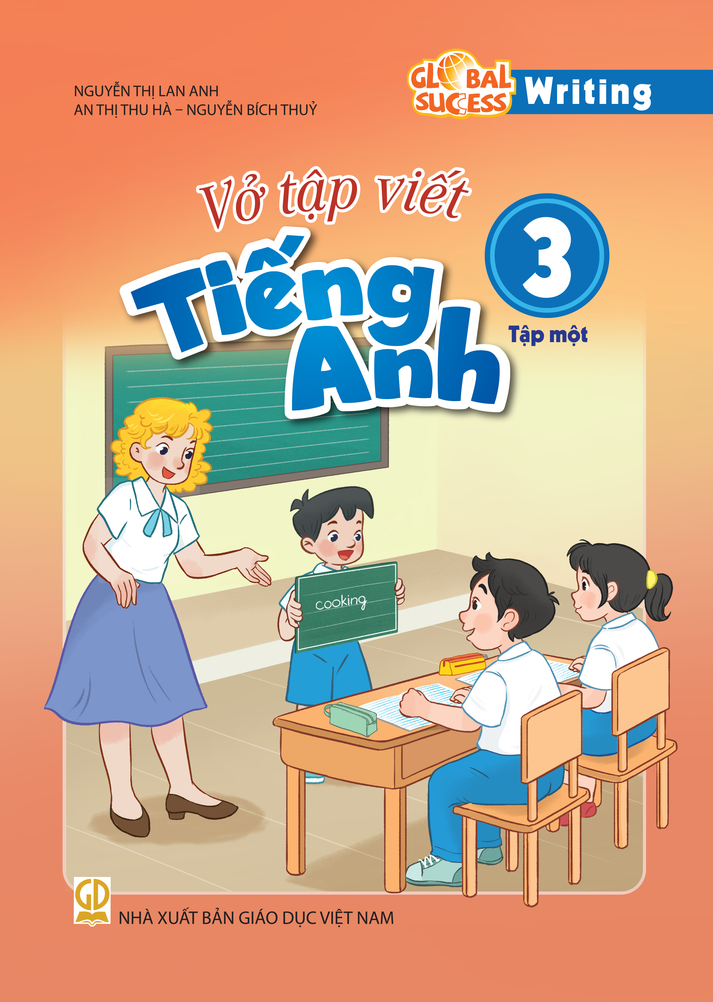 Vở Tập Viết Tiếng Anh Lớp 3 tập 1+2 - Writing (HEID)