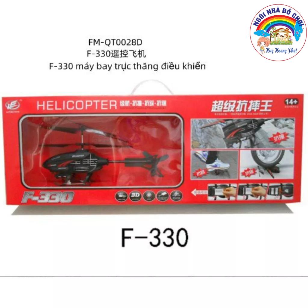 Đồ chơi Máy Bay trực thăng F-330. điều khiển có đèn sạc USB. Thương hiệu HELICOPTER TOY, dành cho các bé trên 7 tuổi