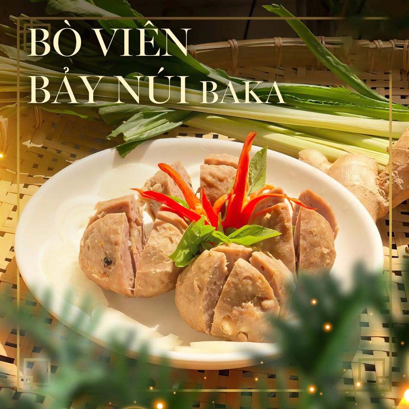 Bò viên chiên Đôi Đũa Vàng 150g viên thả lẩu đậm đà từ thịt bò sạch