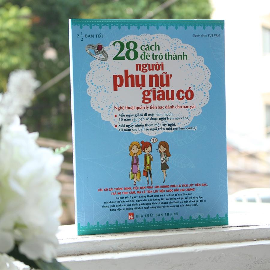 Sách ComBo 2 Cuốn 28 Cách Để Trở Thành Người Phụ Nữ Giàu Có + 100 Việc Nên Làm Trước Tuổi 20 - Minh Long