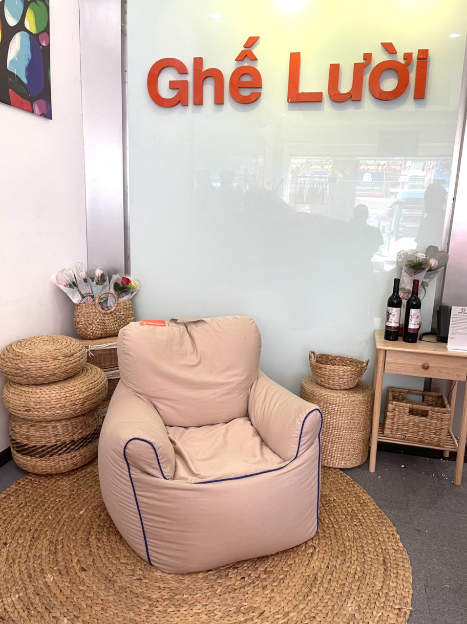 Ghế lười Sofa Big Chair Canvas