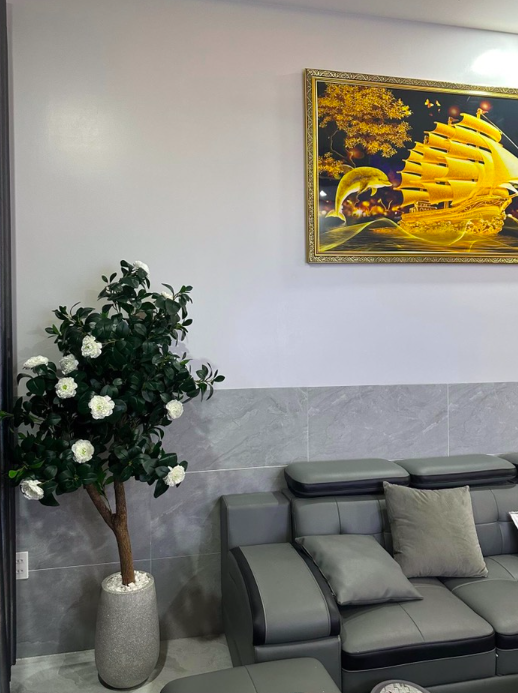 Cây hoa trà mi giả - Size 100cm đến 160cm - Cây giả, hoa lụa Decor trang trí nhà cửa