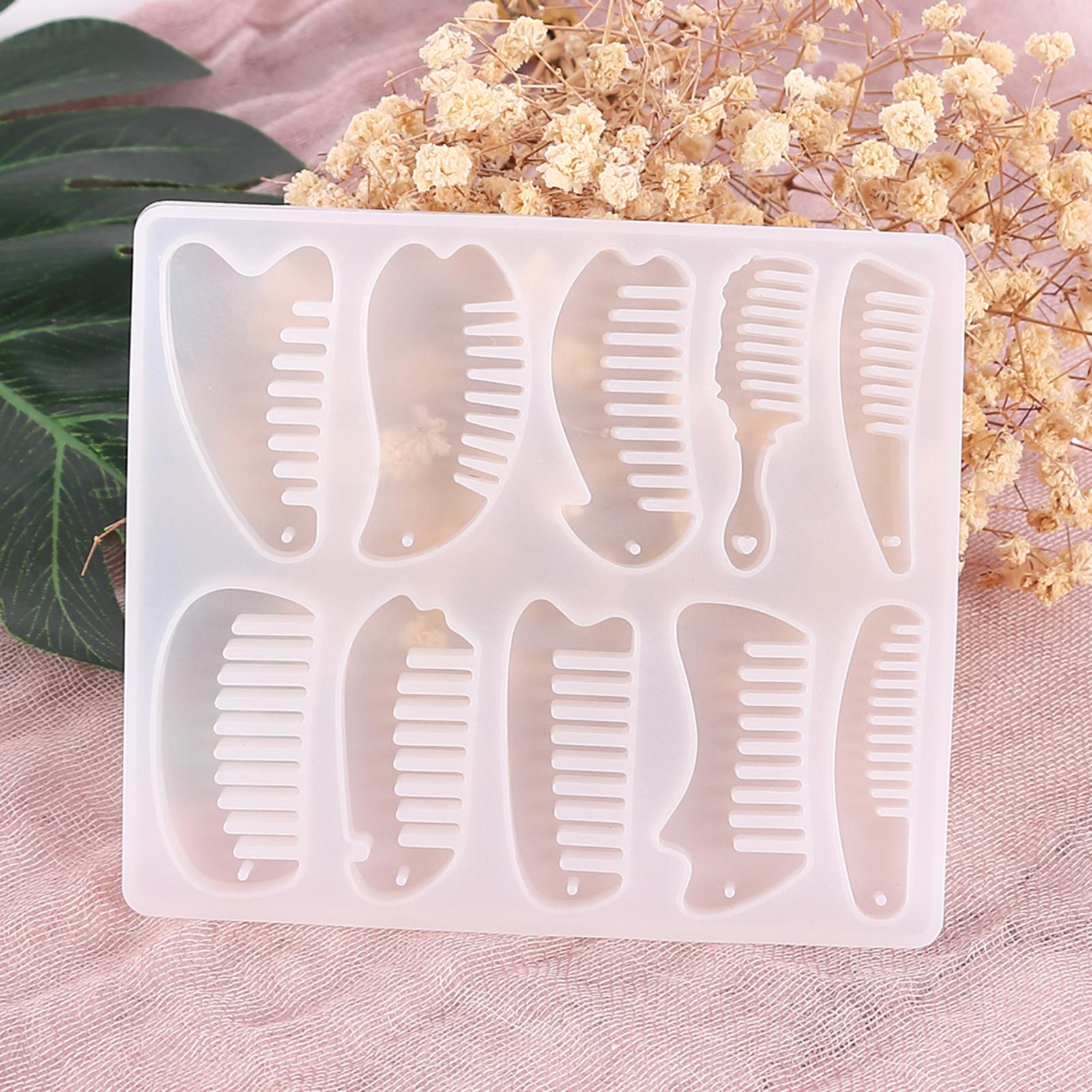 Khuôn Silicone 10 Hình Dạng Tự Làm Đồ Trang Sức Thủ Công Phụ Kiện