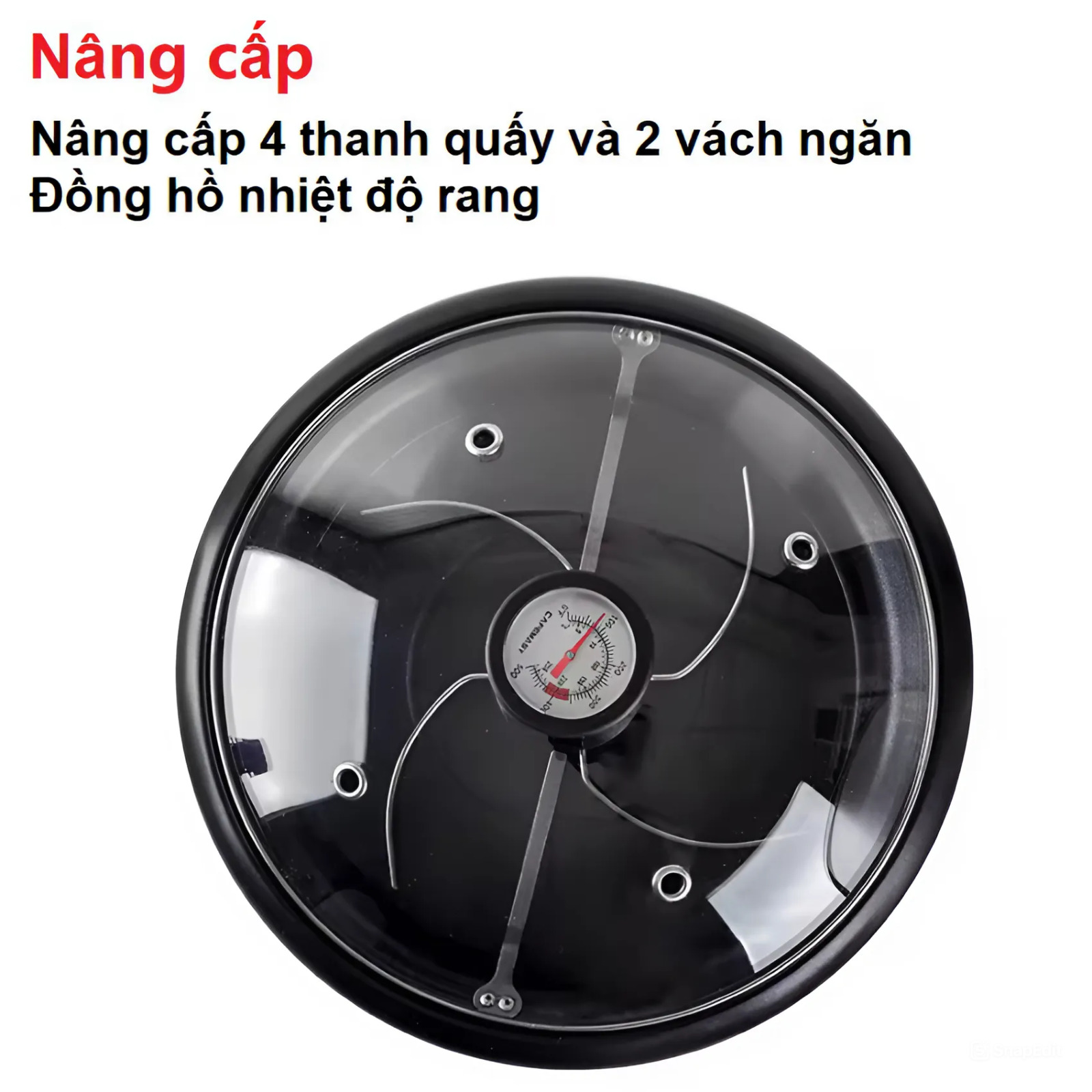 Máy rang hạt cà phê và các loại hạt tự động tích hợp điều chỉnh thời gian, thương hiệu Mỹ cao cấp Cafemasy SCR-300B - Hàng Nhập Khẩu