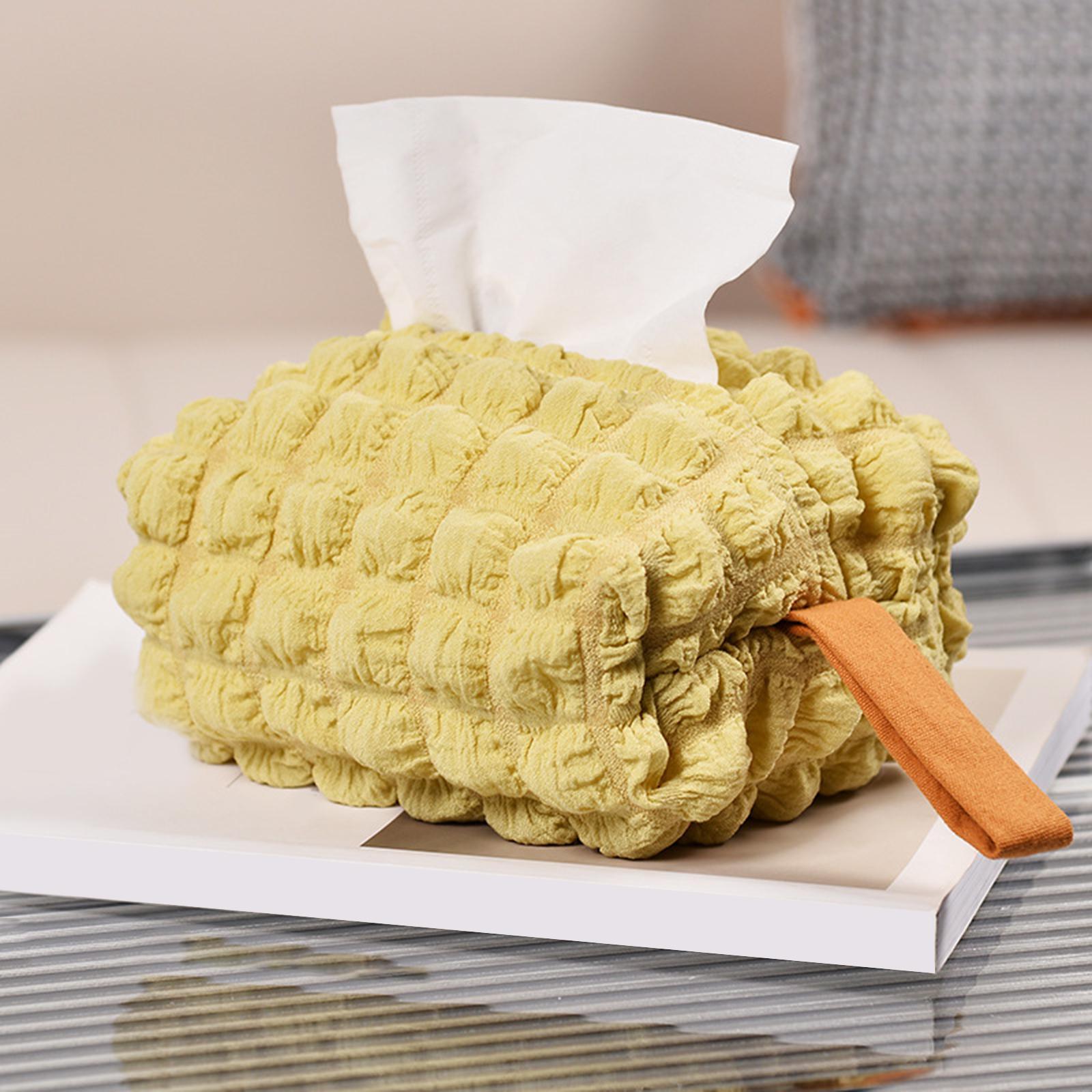 Facial Tissue Box Holder Napkin Storage Box Tissue Box Cover Decor