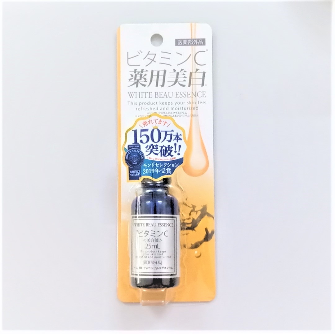 SERUM TINH CHẤT VITAMIN C DƯỠNG DA TRẮNG SÁNG SERUM WHITE BEAU ESSENCE VITAMIN C 25ML NHẬT BẢN CHÍNH HÃNG