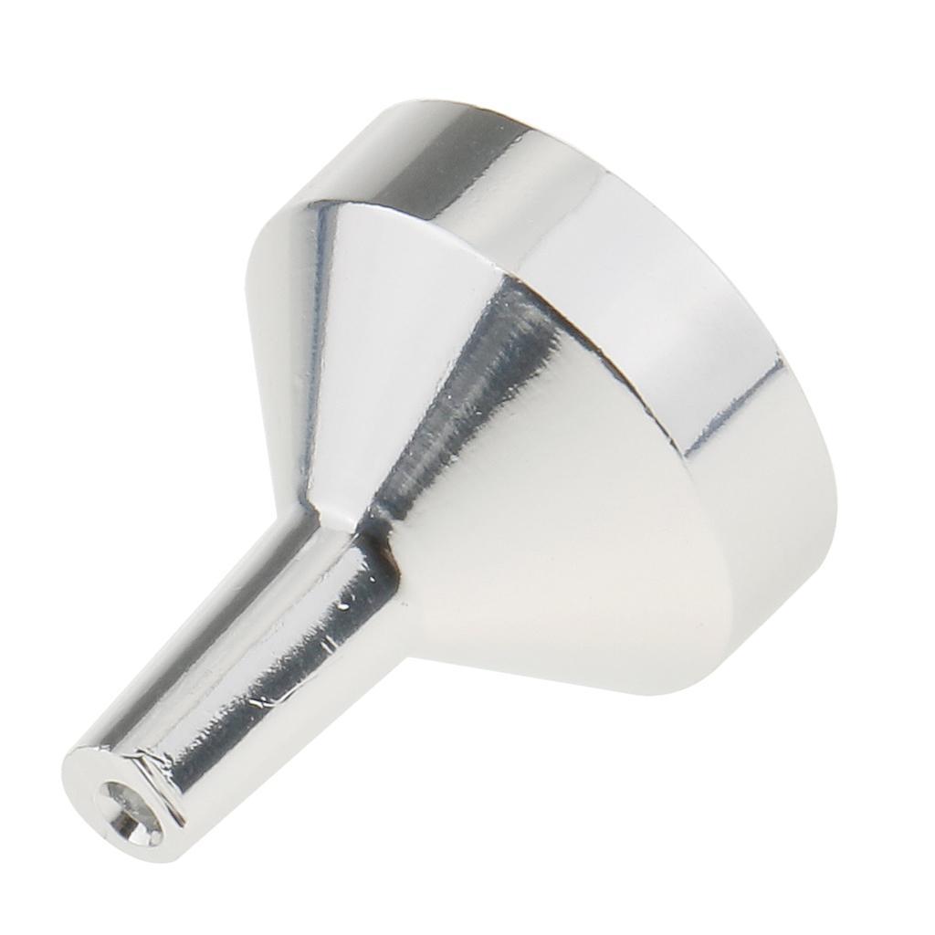 2-Tiers Wood Essential Oils Display Rack Stand Holder +12 Mini Metal Funnel