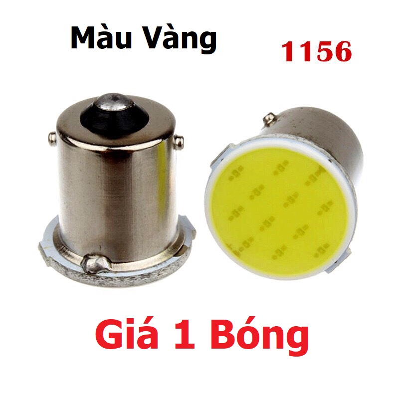 BÓNG ĐÈN LED XI NHAN, ĐÈN HẬU, PHANH, LÙI 12 LED COB Chân 1156 Hoặc 1157 Cho Xe Máy, Ô Tô 12V - 24V (Giá 1 Bóng)