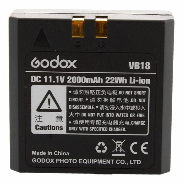Pin sạc Li-ion Godox VB-18 cho Flash Godox V850 V860II - Hàng chính hãng