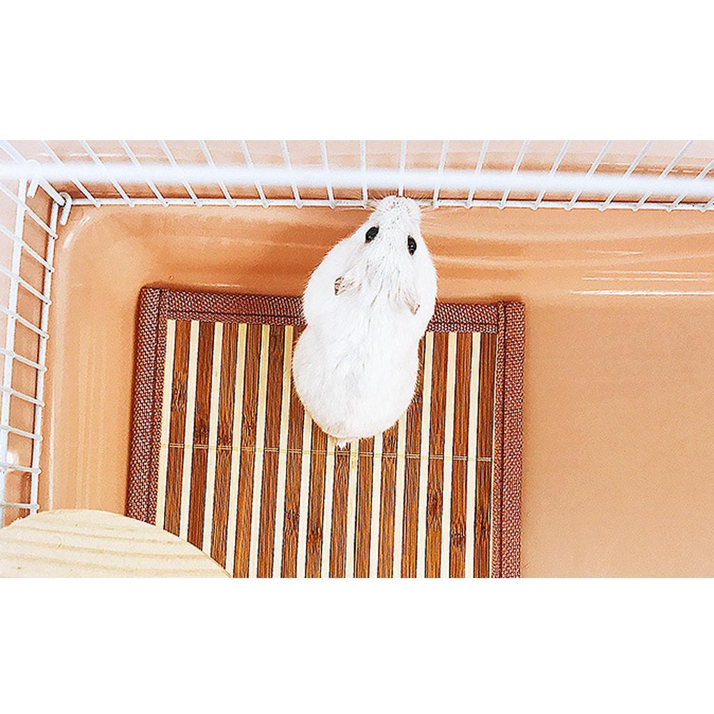 2Pcs Summer Cool Sleeping Bed Mat for Small Pets Hamster Gerbil Guinea Pig