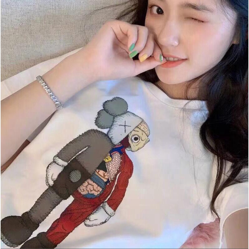 Áo thun gấu Kaws style Unisex