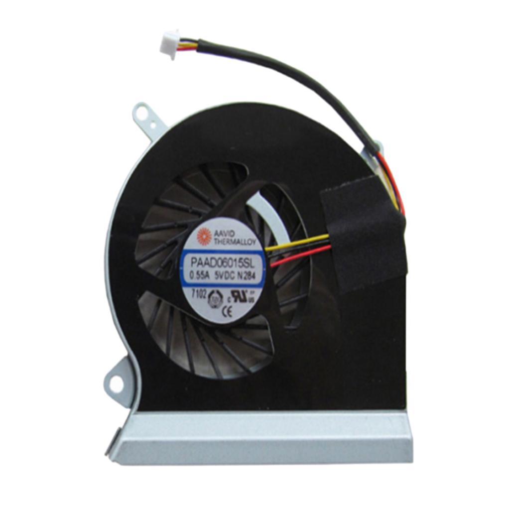 Laptop Black CPU Cooler for MSI GE60 MS-16GA MS-16GC Cooling Radiator Fan