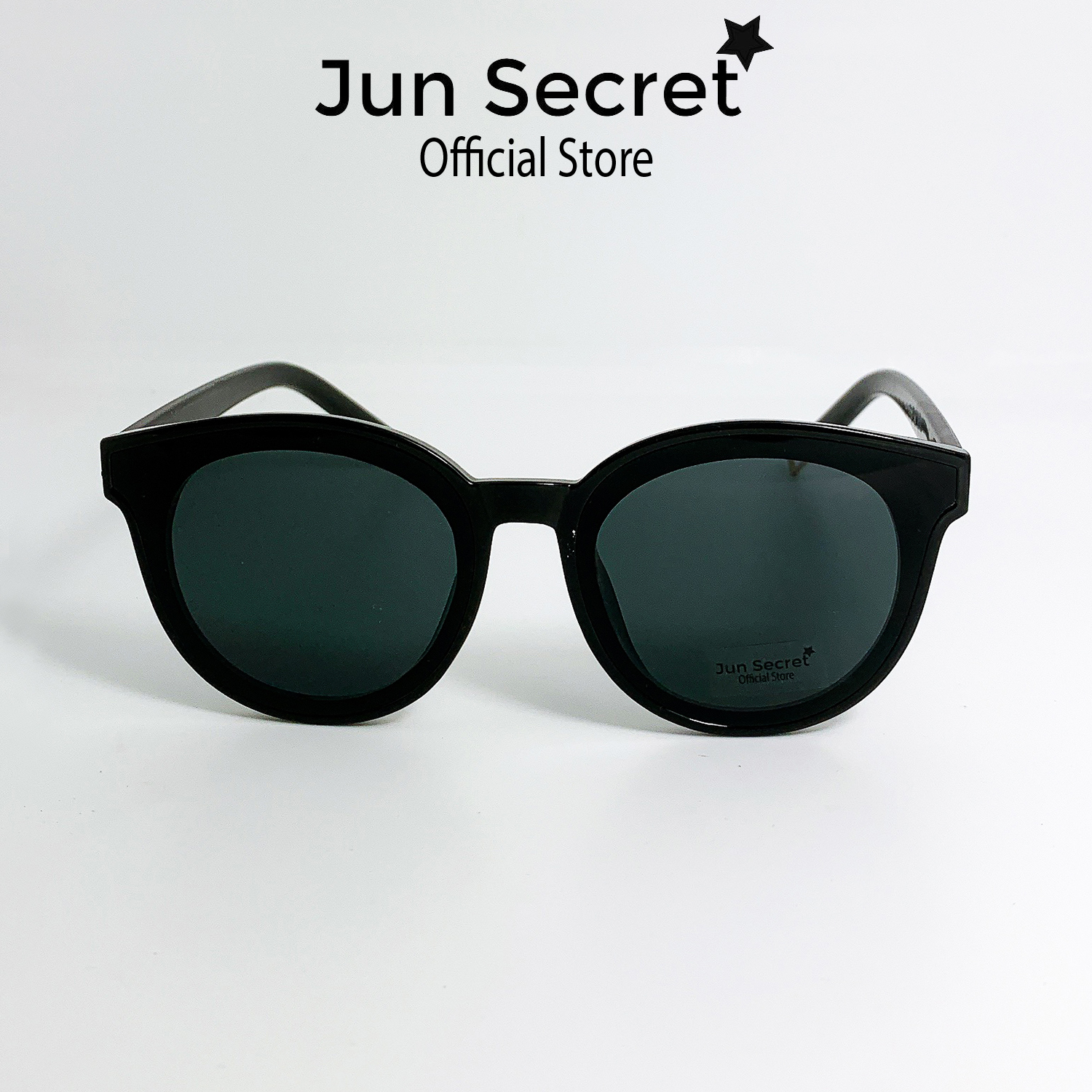 Kính mát nữ thời trang gọng nhựa ôm mặt, tròng kính chống tia UV  Jun Secret JS337