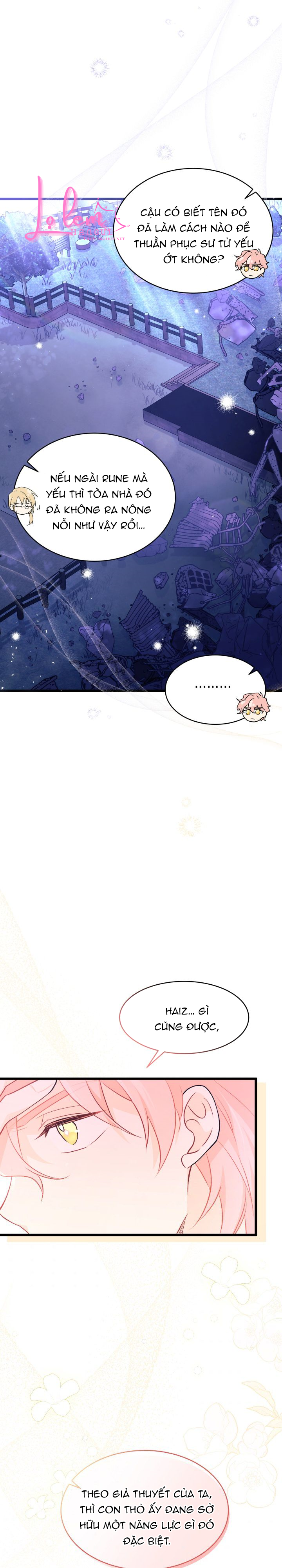 mối liên kết giữa báo đen và bé thỏ chapter 38.2 6