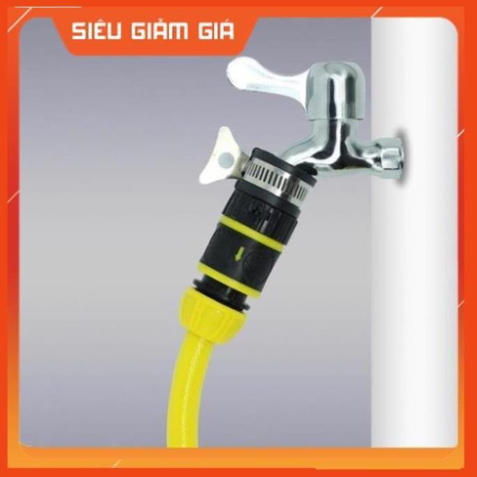 Vòi xịt nước tăng áp thông minh rửa xe, tưới cây có đầu xoay tiện lợi