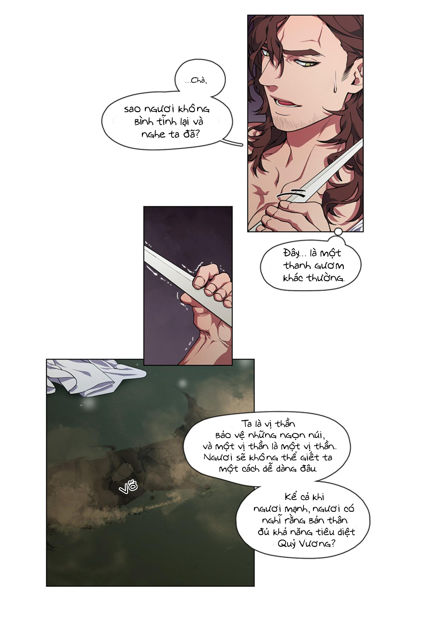 chiến binh và vị thần chapter 2 8