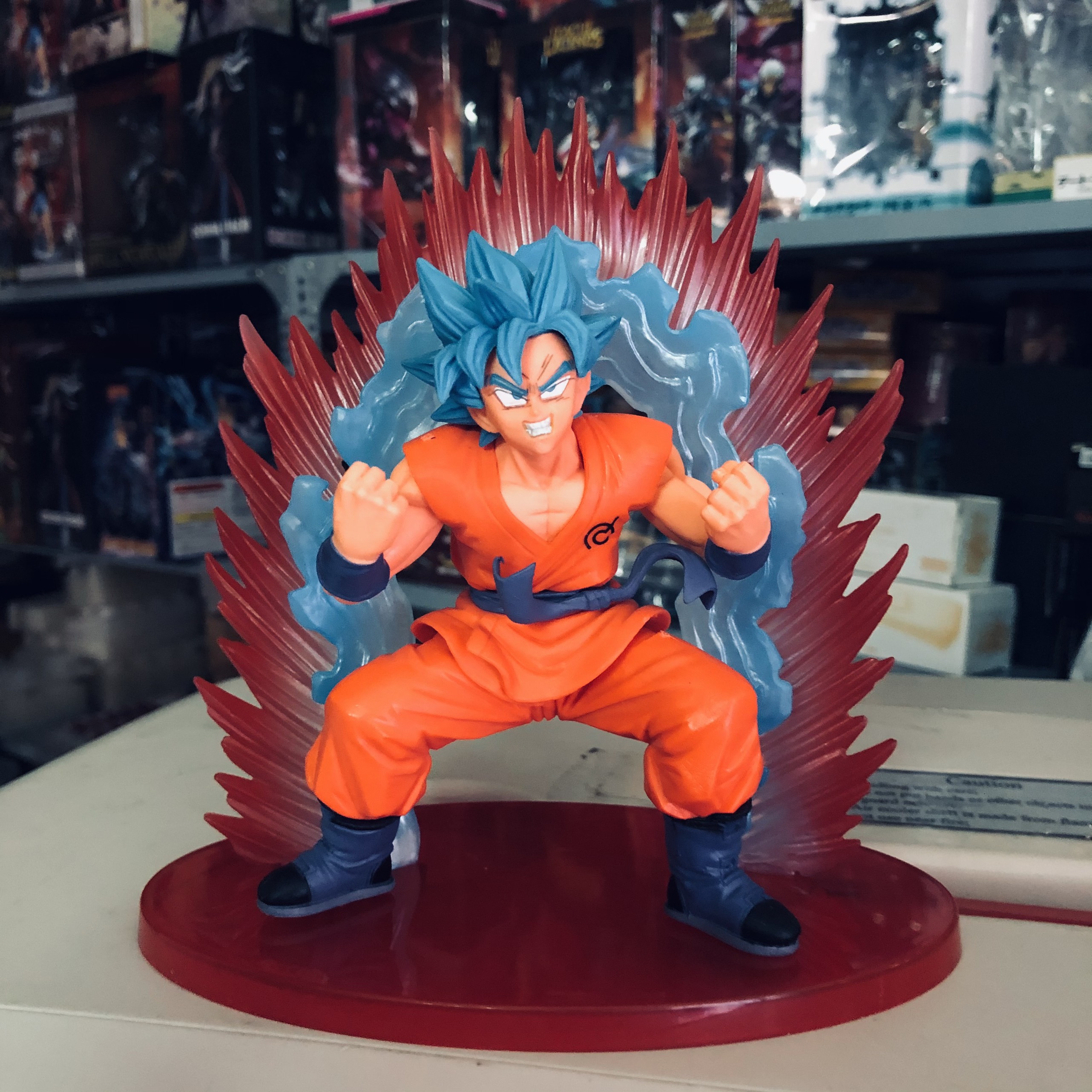 Mô hình Son Goku Kaioken - Mô hình goku 7 viên ngọc rồng