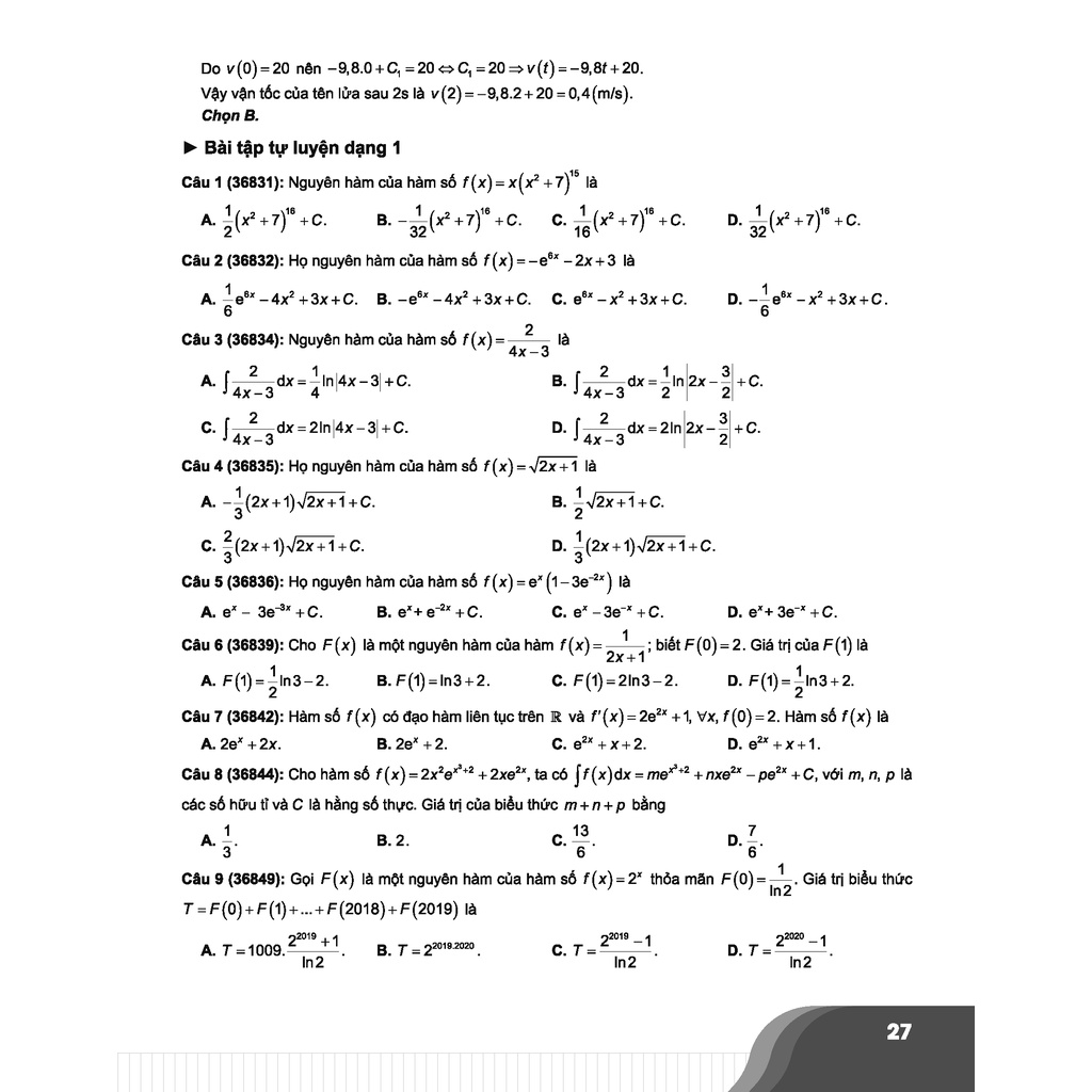 Sách - Đột phá 8+ môn Toán tập 2 Classic - Ôn thi đại học, THPT quốc gia - Siêu tiết kiệm - Chính hãng CCbook