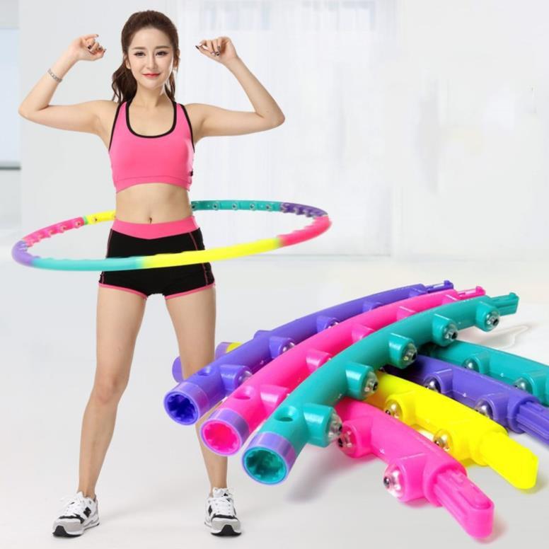 Vòng Lắc Eo Hula Hoop - Vòng Lắc Eo Giảm Mỡ Bụng, Thon Eo, Dáng Đẹp