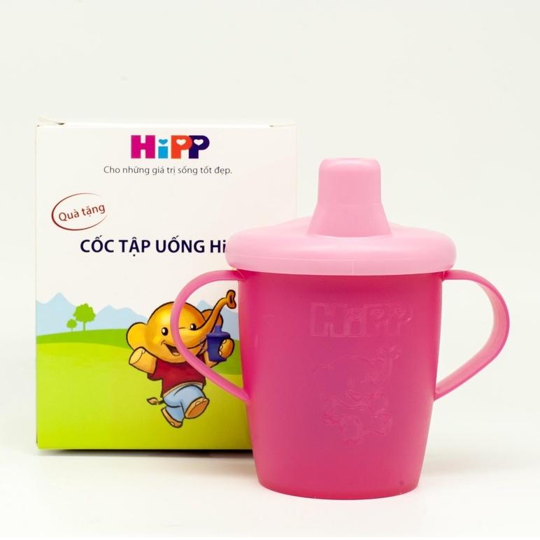 Cốc Tập Uống Bình Tập Uống Hipp Có Tay Cầm - Chất Liệu Nhựa Cao Cấp An Toàn Cho Bé - Chính Hãng Nhập khẩu từ Đức