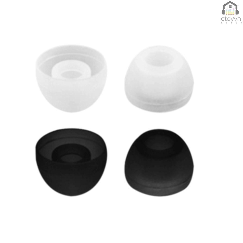 Set 12 cặp 24 cặp đệm tai nghe thay thế S M L 4.5mm cho tai nghe MP3 H090 màu sắc ngẫu nhiên