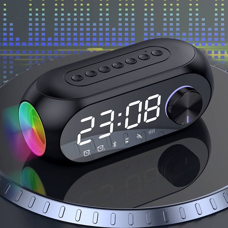 LOA BLUETOOTH/TF/FM LP-2S RGB ĐEN KISONLI 5W*1 - JL - HÀNG CHÍNH HÃNG