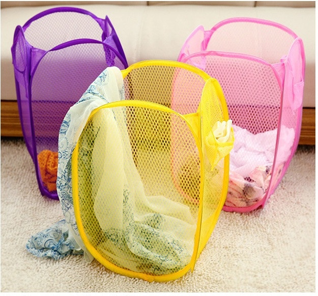 Bộ 2 Giỏ đựng quần áo, đồ chơi cho bé xếp gọn hình thú ngộ nghĩnh