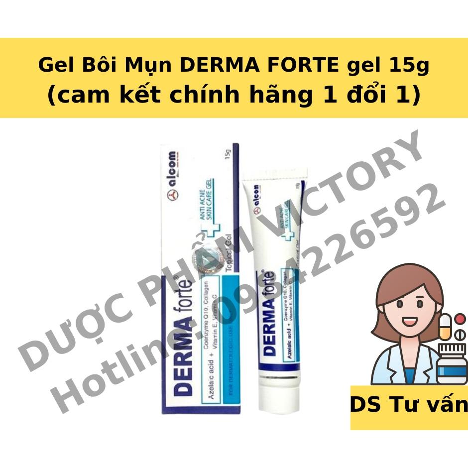 Gel Bôi Mụn DERMA FORTE gel 15g