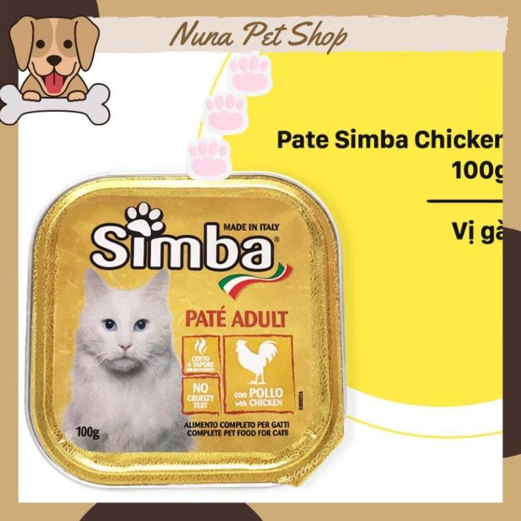 Pate Simba cho mèo 100g - Nhập khẩu Italy