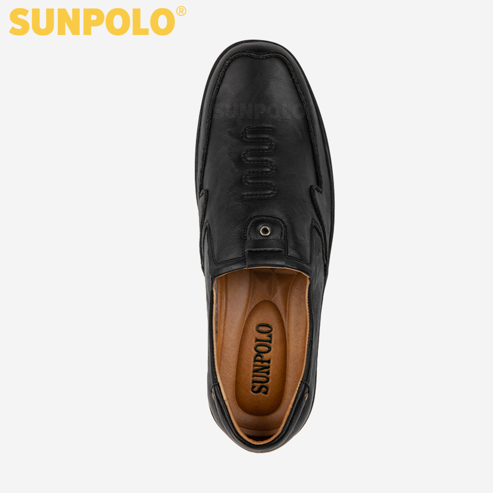 Giày Lười Nam Da Bò SUNPOLO SUS511
